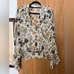 Robert Rodriguez long sleeve blouse